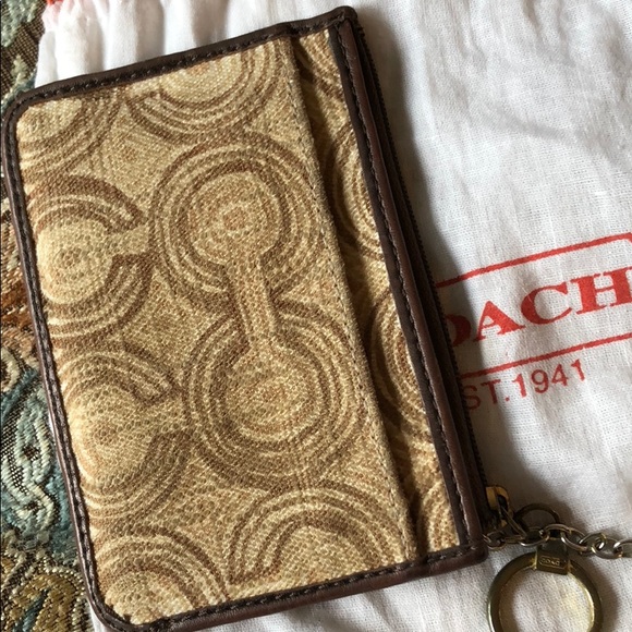 Authentic Coach Keychain Wallet - Picture 3 of 4